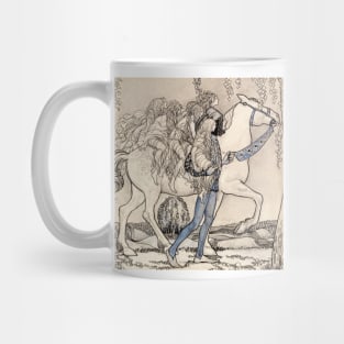The Horse He Led at the Bit by John Bauer Mug